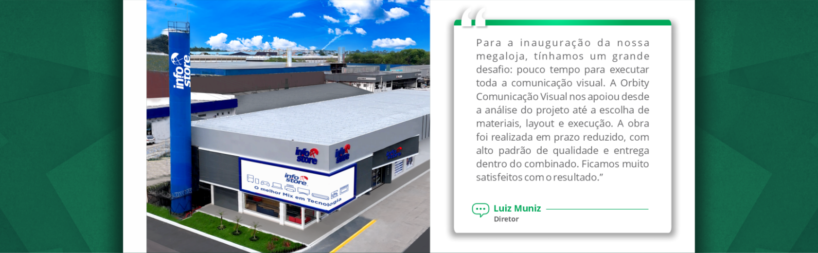 DEPOIMENTOS INFOSTORE